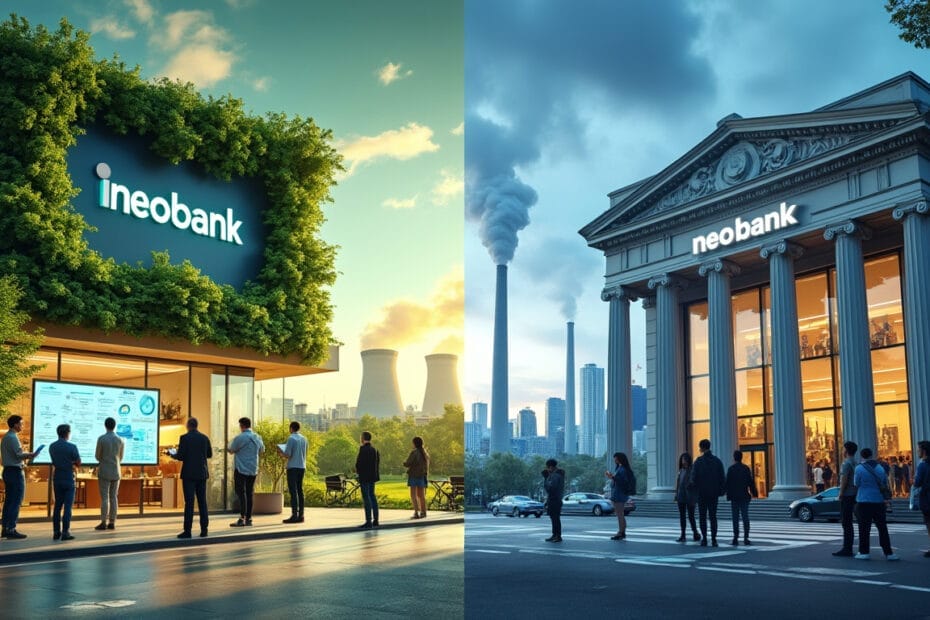 découvrez comment les néo-banques se positionnent face aux défis écologiques, en contrastant leurs pratiques durables avec celles des banques traditionnelles. analyse des stratégies environnementales et des impacts sur le secteur financier.
