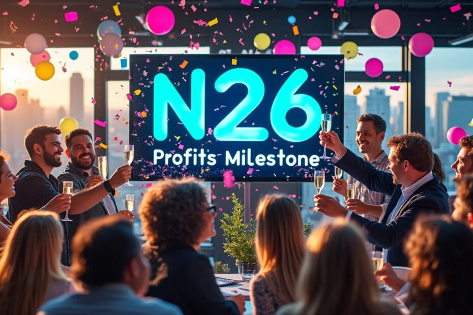 découvrez comment n26, la néobanque innovante, célèbre ses premiers bénéfices et marque un tournant décisif pour le secteur des néobanques. analyse des impacts et des perspectives d'avenir.